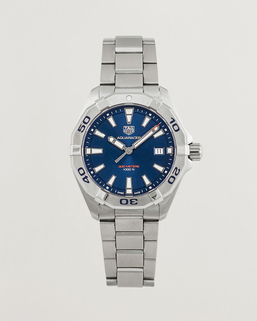 Uomini | Tag Heuer Pre-Owned Aquaracer 300M WBD112 Silver | Tag Heuer Pre-Owned | Aquaracer 300M WBD112 Silver