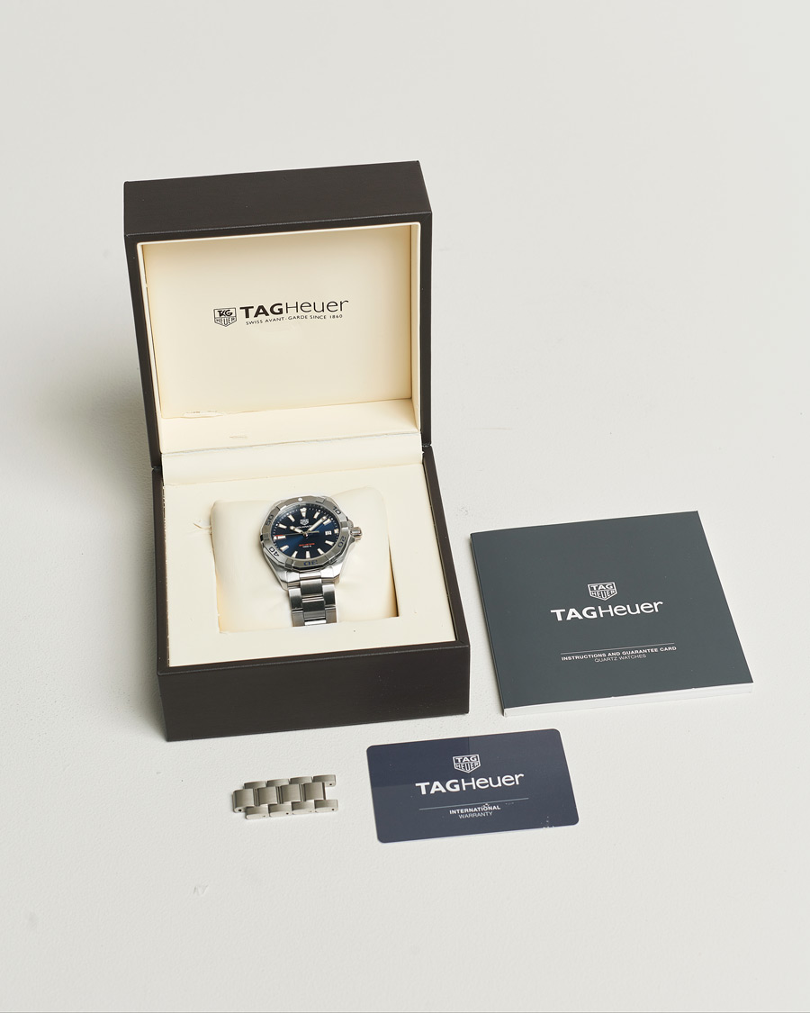 Uomini | Tag Heuer Pre-Owned Aquaracer 300M WBD112 Silver | Tag Heuer Pre-Owned | Aquaracer 300M WBD112 Silver