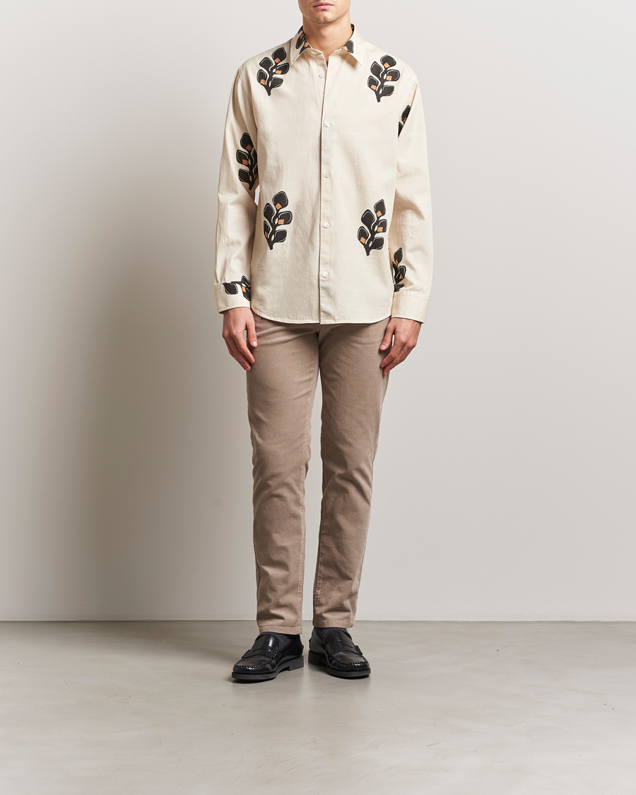 Uomini | Pantaloni | NN07 | Tony Corduroy 5-Pocket Pants Timber Wolf