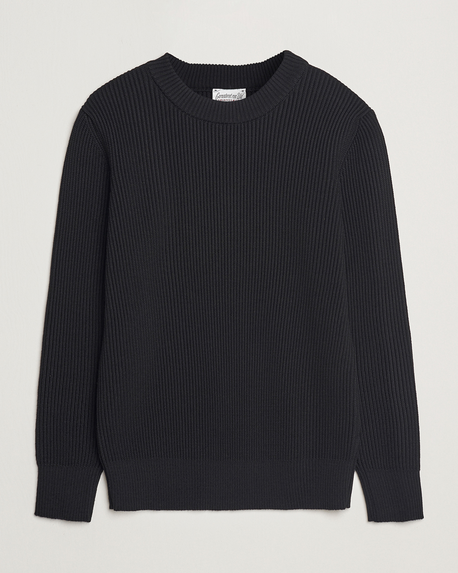 Uomini | Maglieria | S.N.S. Herning | Fender Wool Crew Neck Black