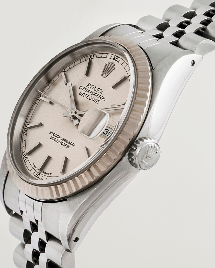 Uomini | Rolex Pre-Owned Datejust 16234 Silver | Rolex Pre-Owned | Datejust 16234 Silver
