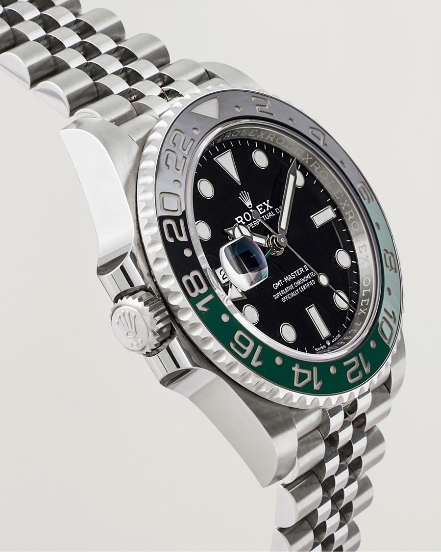 Uomini | Rolex Pre-Owned GMT-Master II Sprite 126720VTNR Silver | Rolex Pre-Owned | GMT-Master II Sprite 126720VTNR Silver