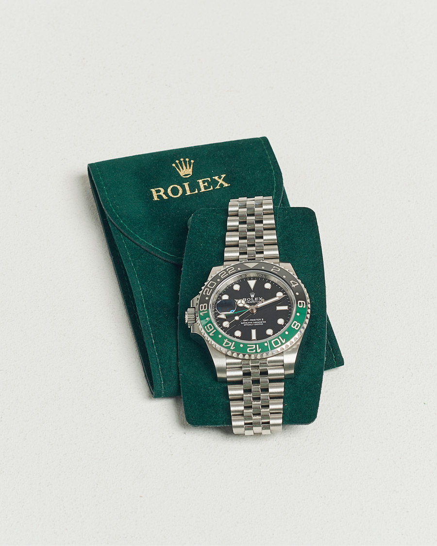 Uomini | Rolex Pre-Owned GMT-Master II Sprite 126720VTNR Silver | Rolex Pre-Owned | GMT-Master II Sprite 126720VTNR Silver