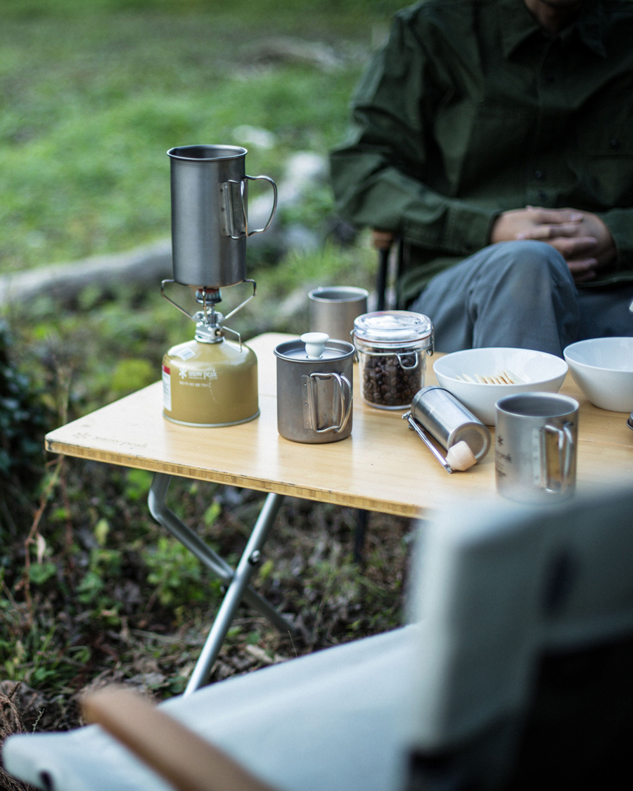 Uomini | Outdoor living | Snow Peak | French Press Coffee Maker Titanium
