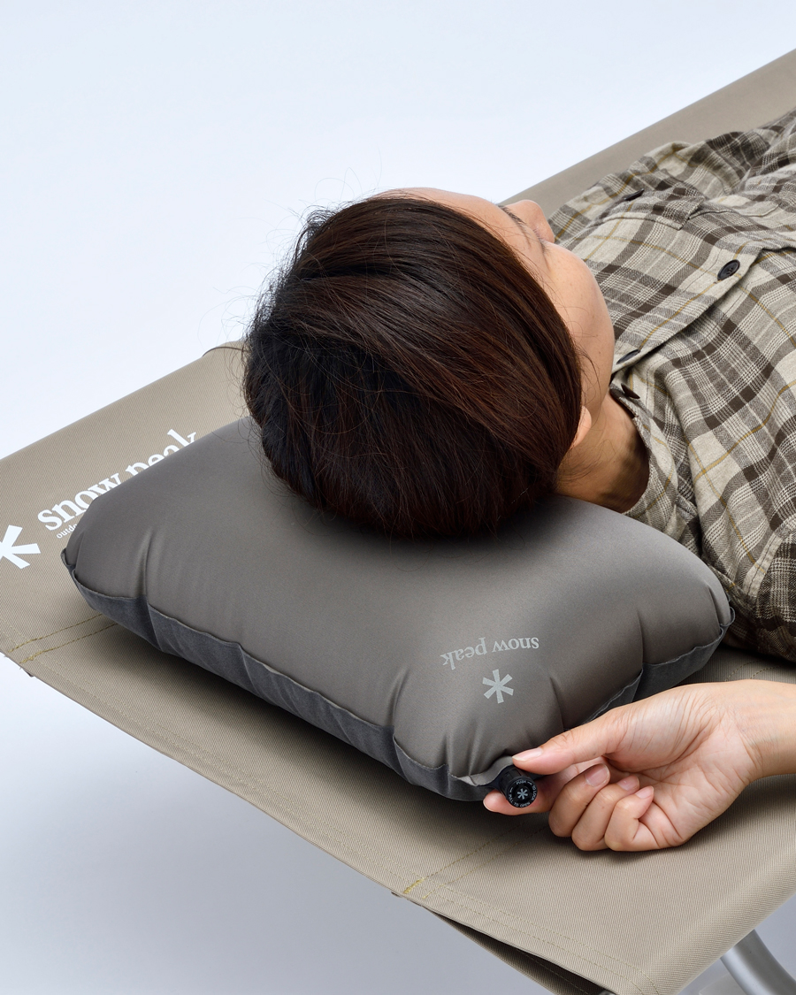 Uomini | Outdoor living | Snow Peak | Stretch Pillow Grey