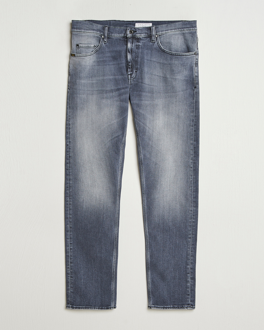 Uomini | Jeans | Tiger of Sweden | Pistolero Stretch Cotton Jeans Prime Washed Black