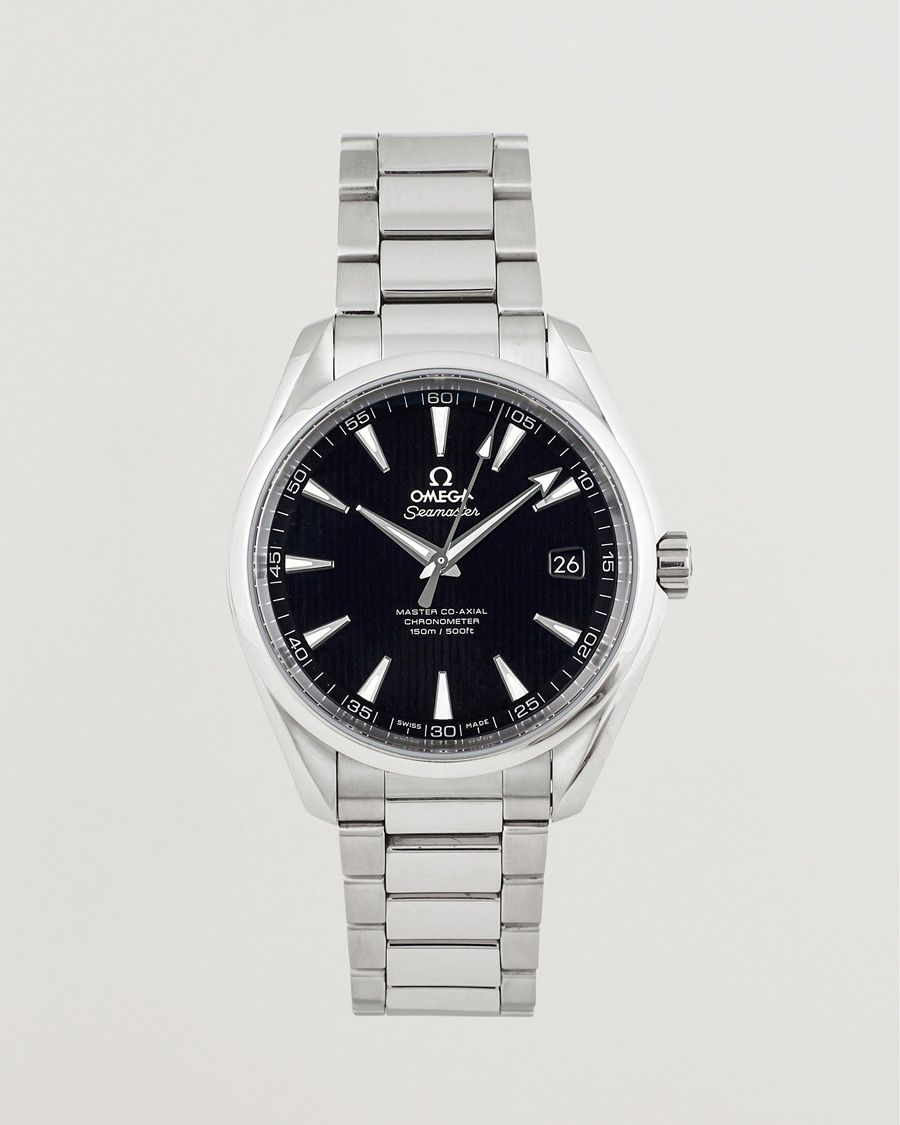 Uomini | Omega Pre-Owned Seamaster Aqua Terra Silver | Omega Pre-Owned | Seamaster Aqua Terra Silver
