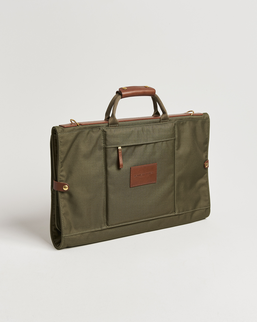 Uomini | Borse | Bennett Winch | Nylon Trifold Suit Carrier Olive