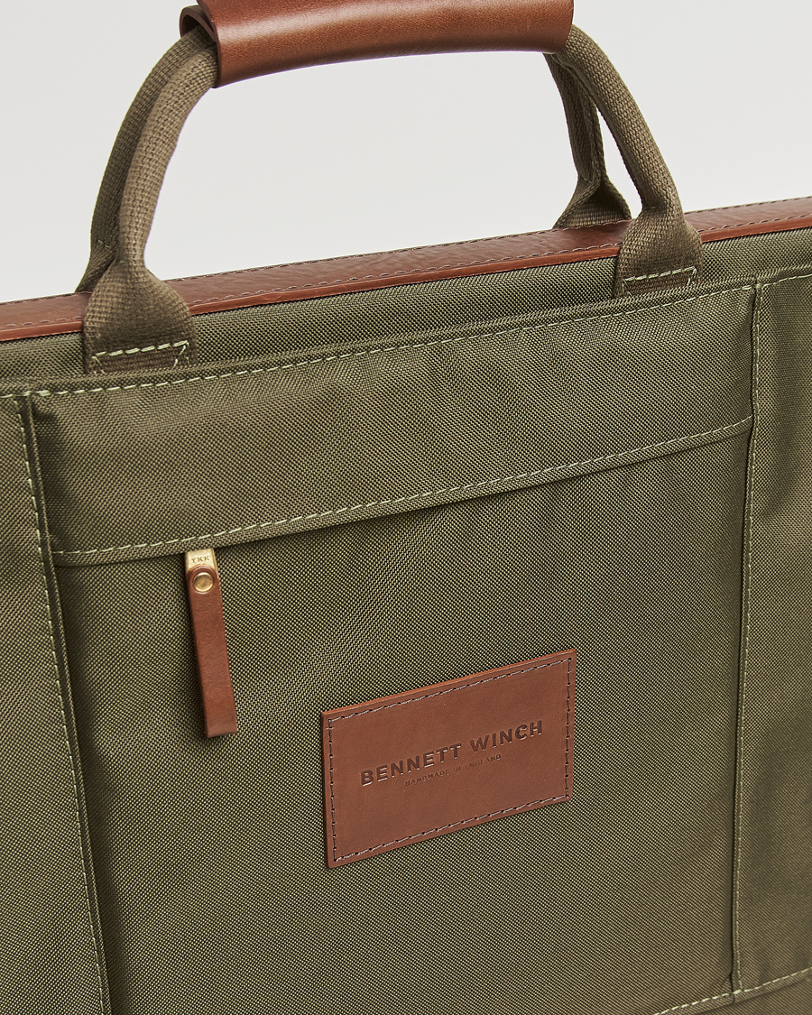 Uomini | Borse | Bennett Winch | Nylon Trifold Suit Carrier Olive