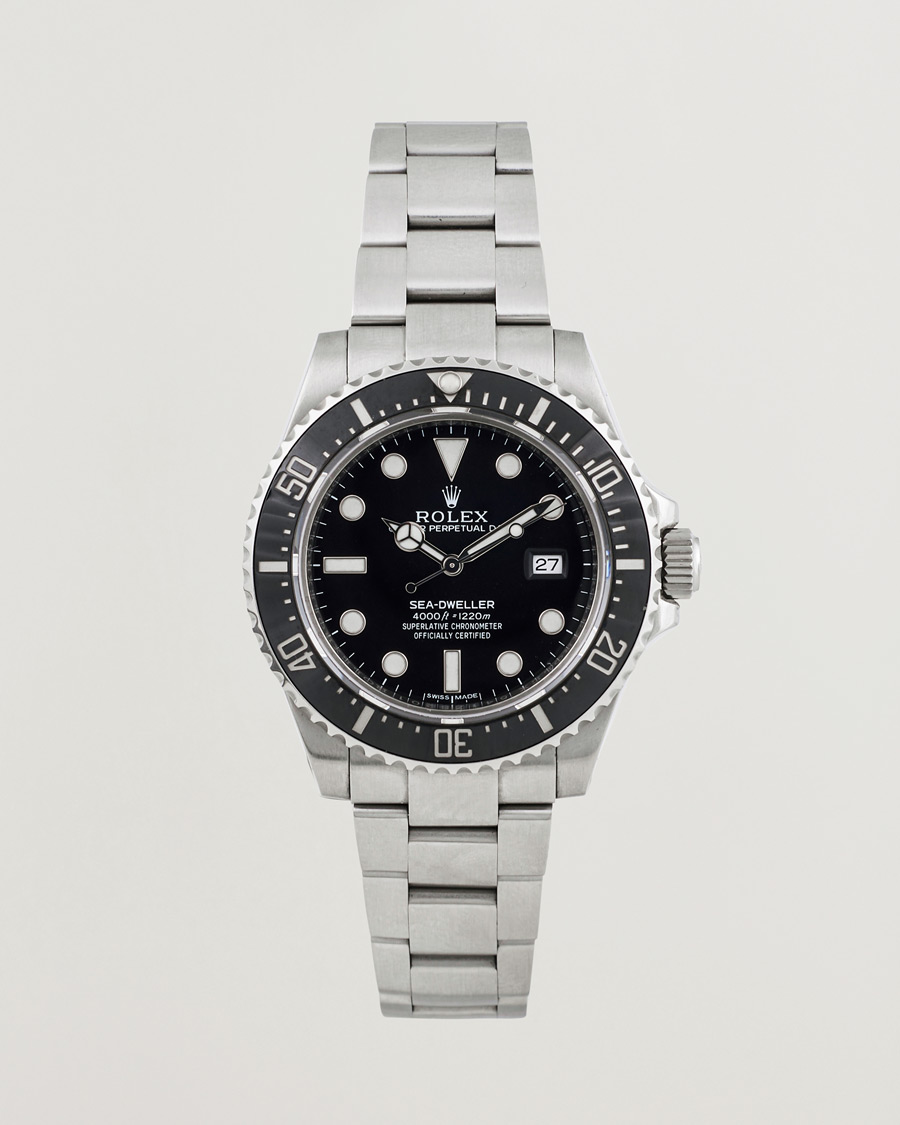 Uomini | Rolex Pre-Owned Sea-Dweller 4000 116600 Silver | Rolex Pre-Owned | Sea-Dweller 4000 116600 Silver