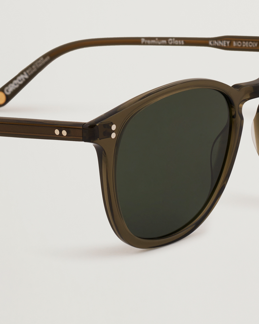 Uomini | Occhiali da sole | Garrett Leight | Kinney 49 Sunglasses Olive/Green