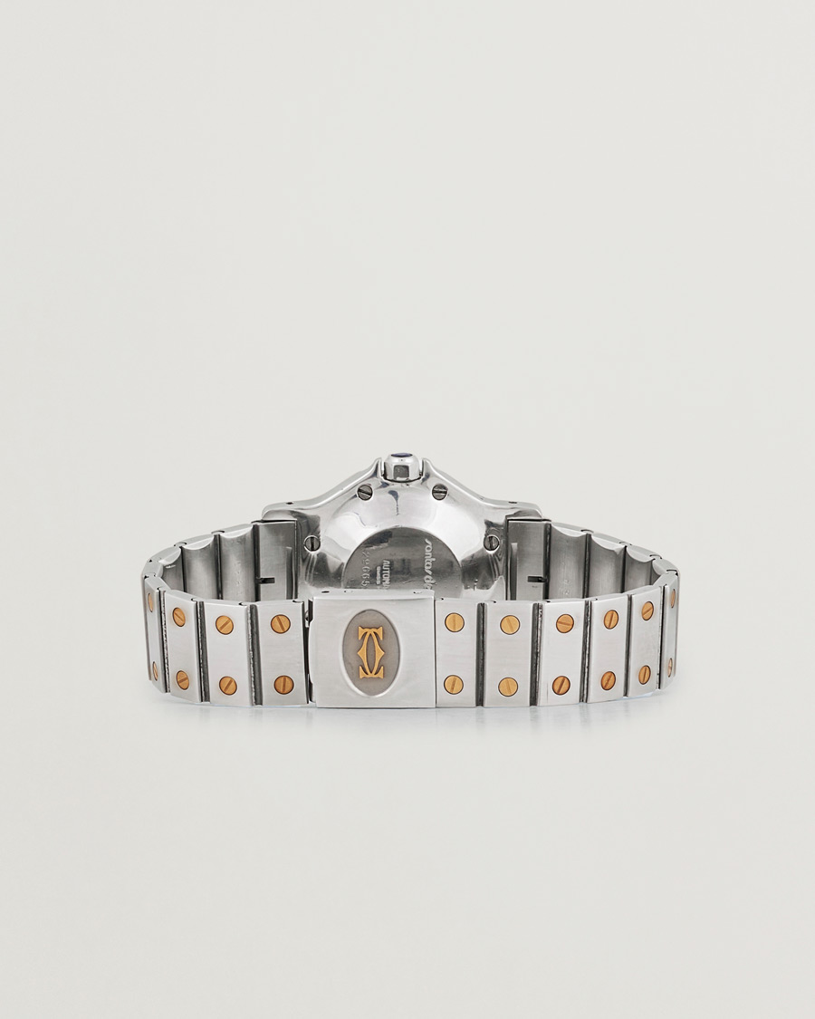 Uomini | Cartier Pre-Owned Santos Octagon Silver | Cartier Pre-Owned | Santos Octagon Silver