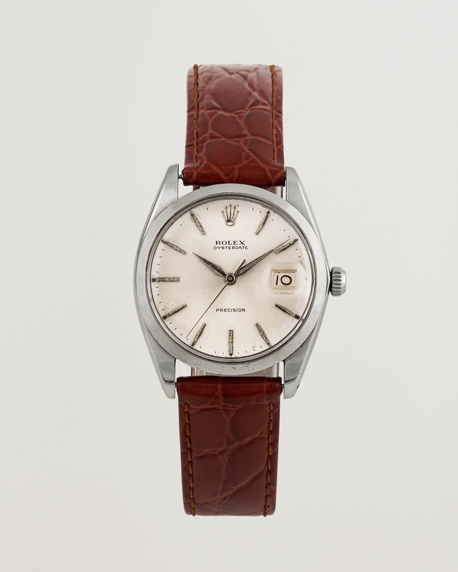 Uomini | Rolex Pre-Owned Precision 6694 Silver | Rolex Pre-Owned | Precision 6694 Silver