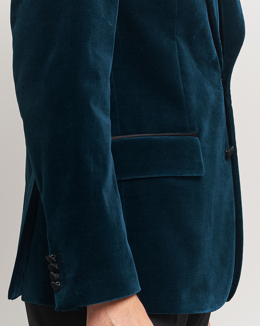 Uomini | Blazers | J.Lindeberg | Lenny Velvet Blazer Key Largo