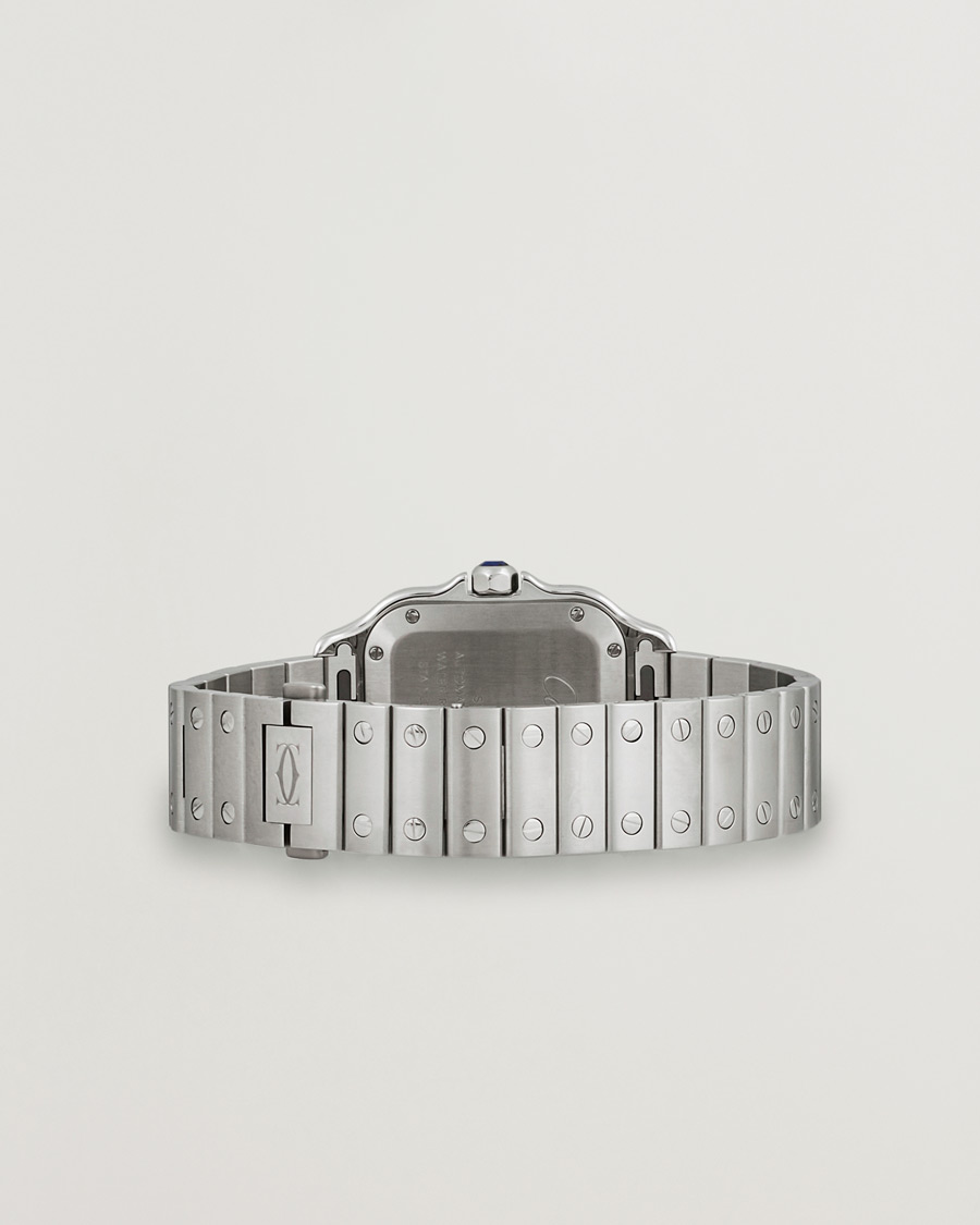 Uomini | Cartier Pre-Owned Santos De Cartier WSSA0029 Silver | Cartier Pre-Owned | Santos De Cartier WSSA0029 Silver