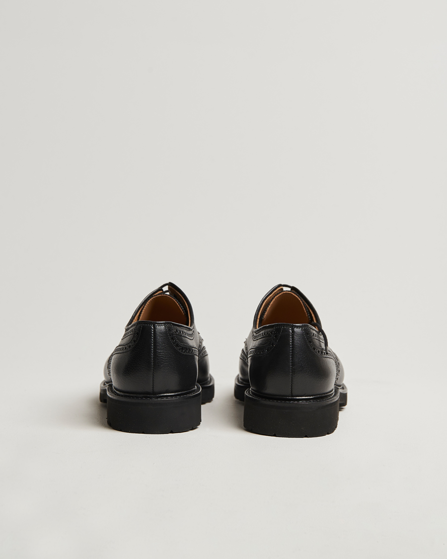 Uomini | Crockett & Jones Pembroke Milled Grain Vibram Vi-Lite Black | Crockett & Jones | Pembroke Milled Grain Vibram Vi-Lite Black
