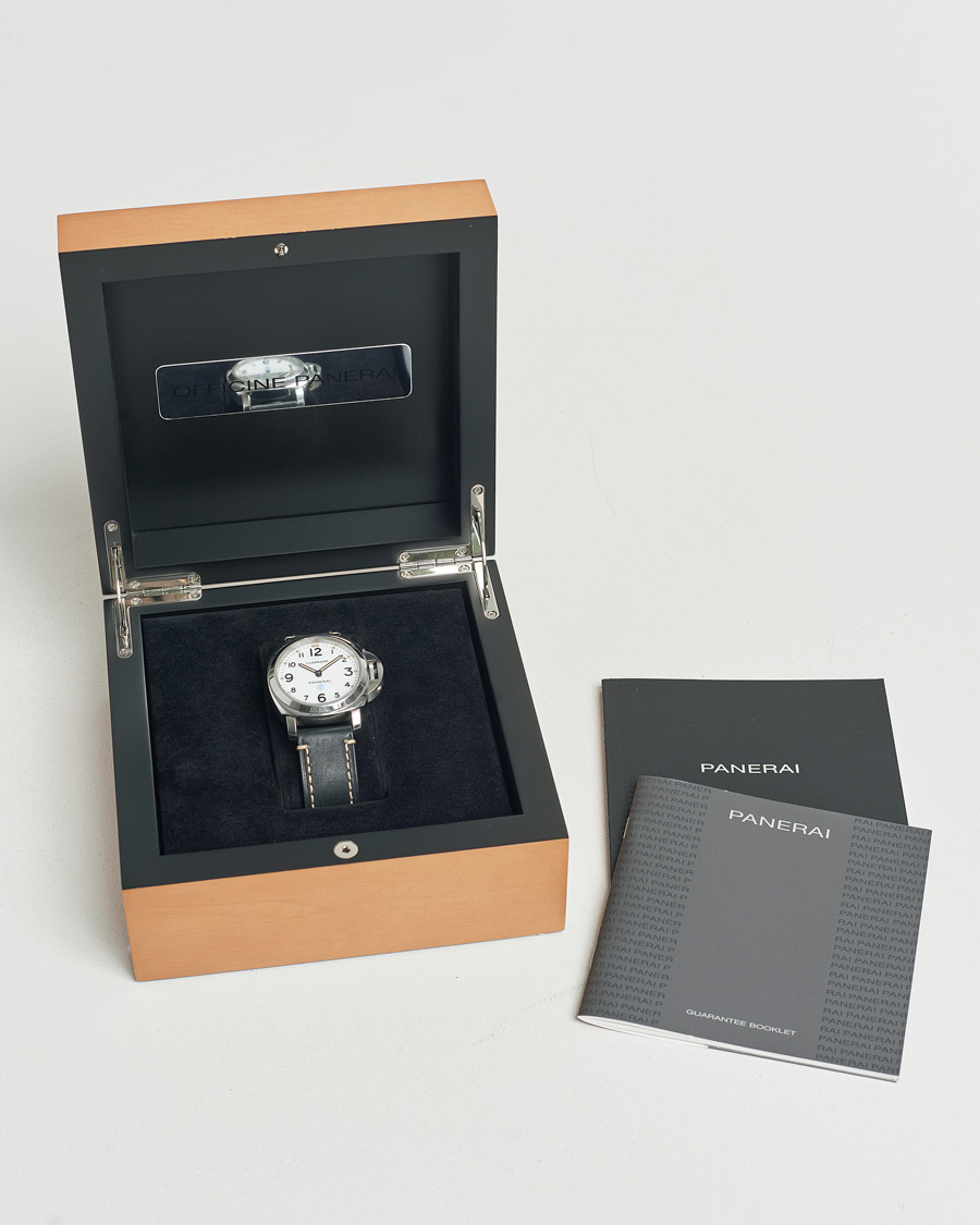 Uomini | Panerai Pre-Owned Luminor Base Logo Silver | Panerai Pre-Owned | Luminor Base Logo Silver