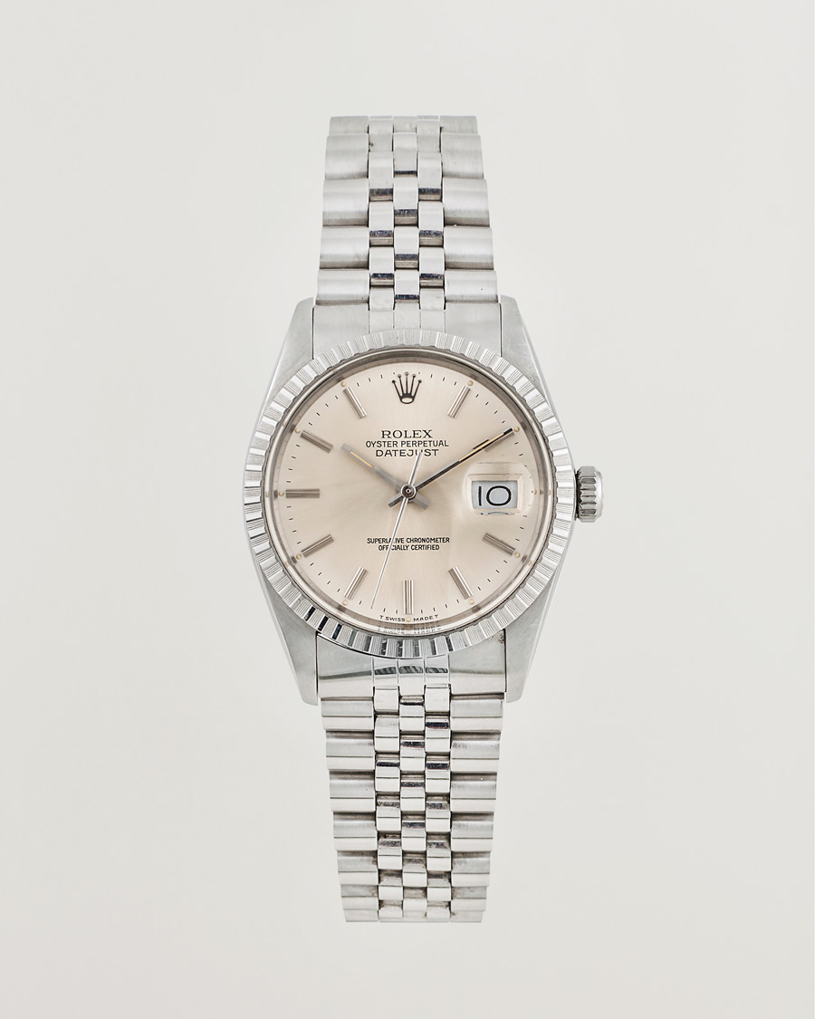 Uomini | Rolex Pre-Owned Datejust 16030 Silver | Rolex Pre-Owned | Datejust 16030 Silver