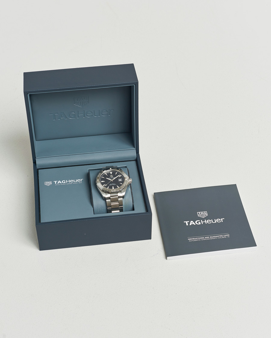 Uomini | Tag Heuer Pre-Owned Aquaracer 300M Caliber 5 Silver | Tag Heuer Pre-Owned | Aquaracer 300M Caliber 5 Silver