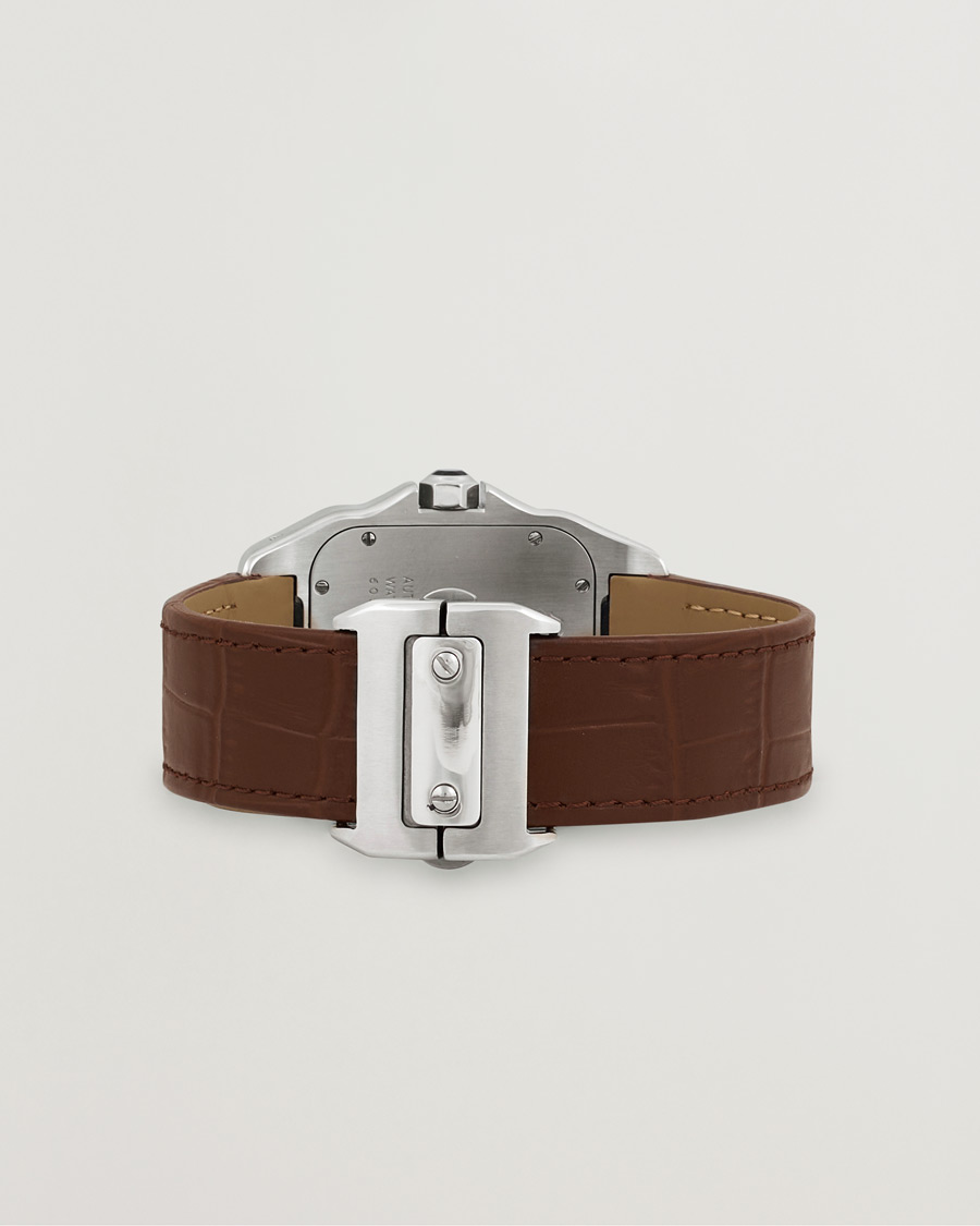 Uomini | Cartier Pre-Owned Santos 100 Silver | Cartier Pre-Owned | Santos 100 Silver