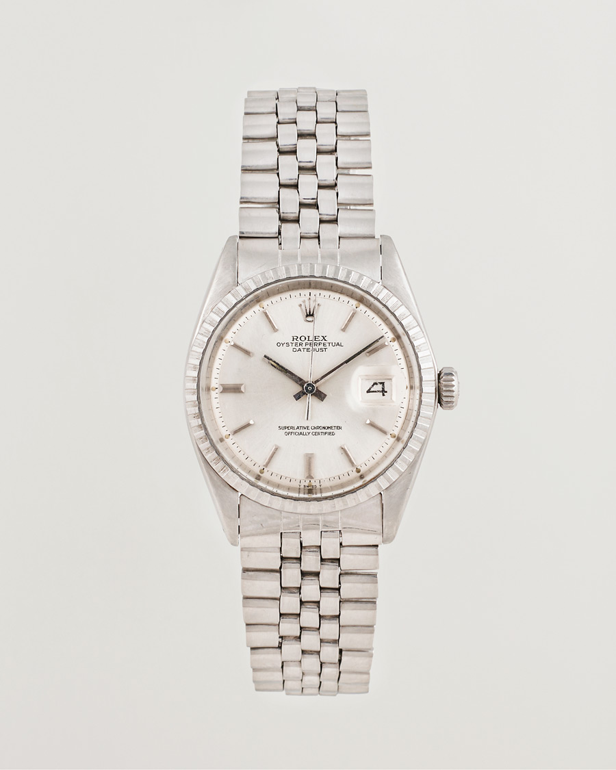 Uomini | Rolex Pre-Owned Datejust 1601 Silver | Rolex Pre-Owned | Datejust 1601 Silver