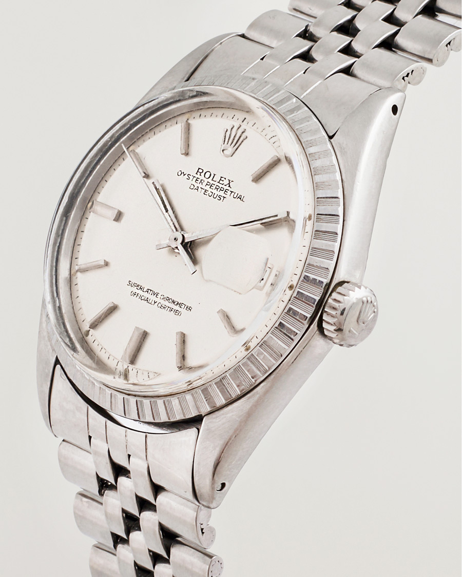 Uomini | Rolex Pre-Owned Datejust 1601 Silver | Rolex Pre-Owned | Datejust 1601 Silver