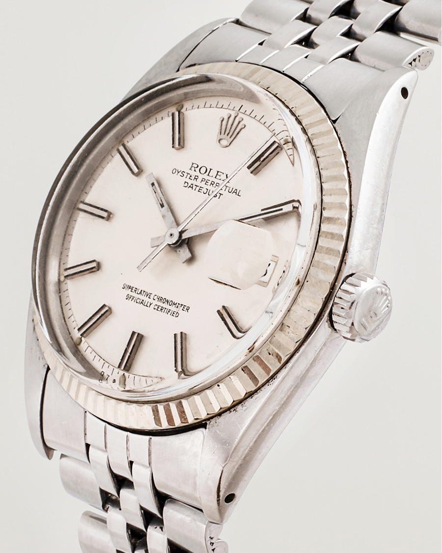 Uomini | Rolex Pre-Owned Datejust 1601 Silver | Rolex Pre-Owned | Datejust 1601 Silver