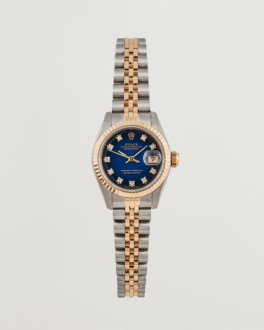 Uomini | Rolex Pre-Owned Datejust 69173 Vignette Silver | Rolex Pre-Owned | Datejust 69173 Vignette Silver