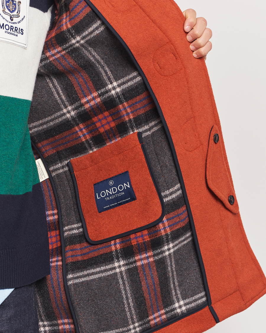 Uomini | Giacche | Morris | Duffle Coat Orange