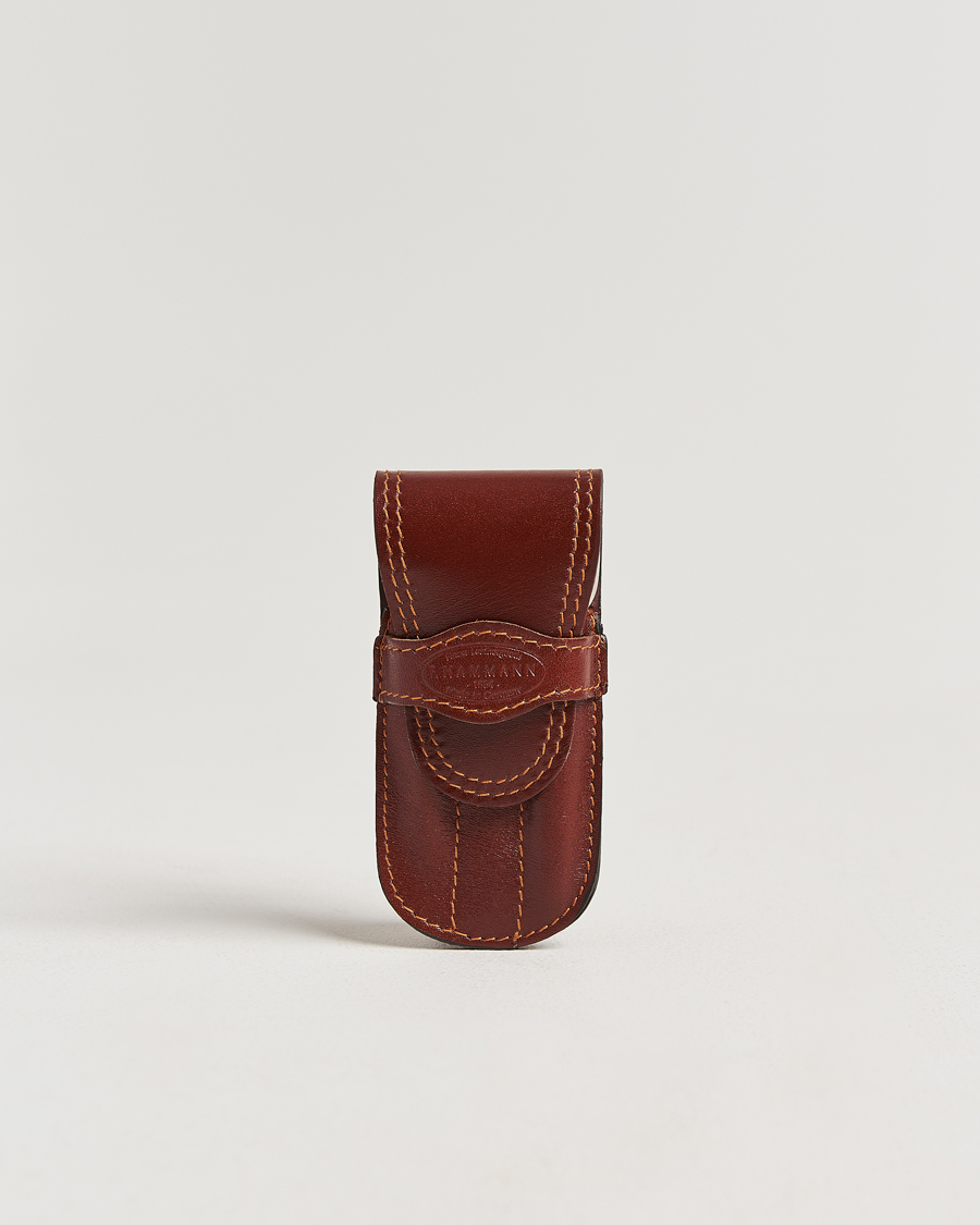 Uomini | Casa | F. Hammann | Small Manicure Set Classico Whiskey