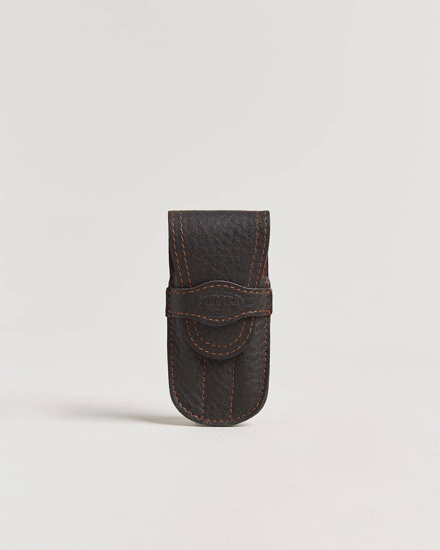 Uomini | Casa | F. Hammann | Small Manicure Set Dark Brown