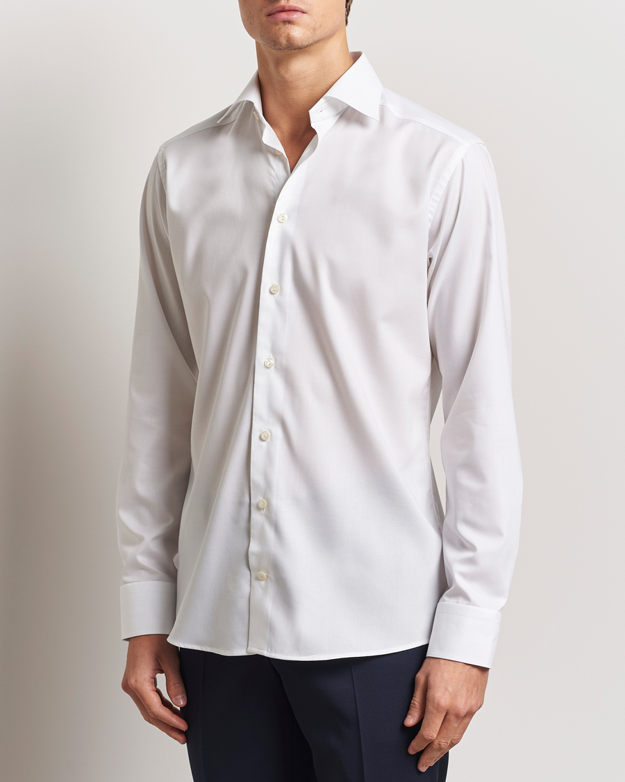 Uomini | Camicie | Eton | Slim Fit Oxford Shirt White