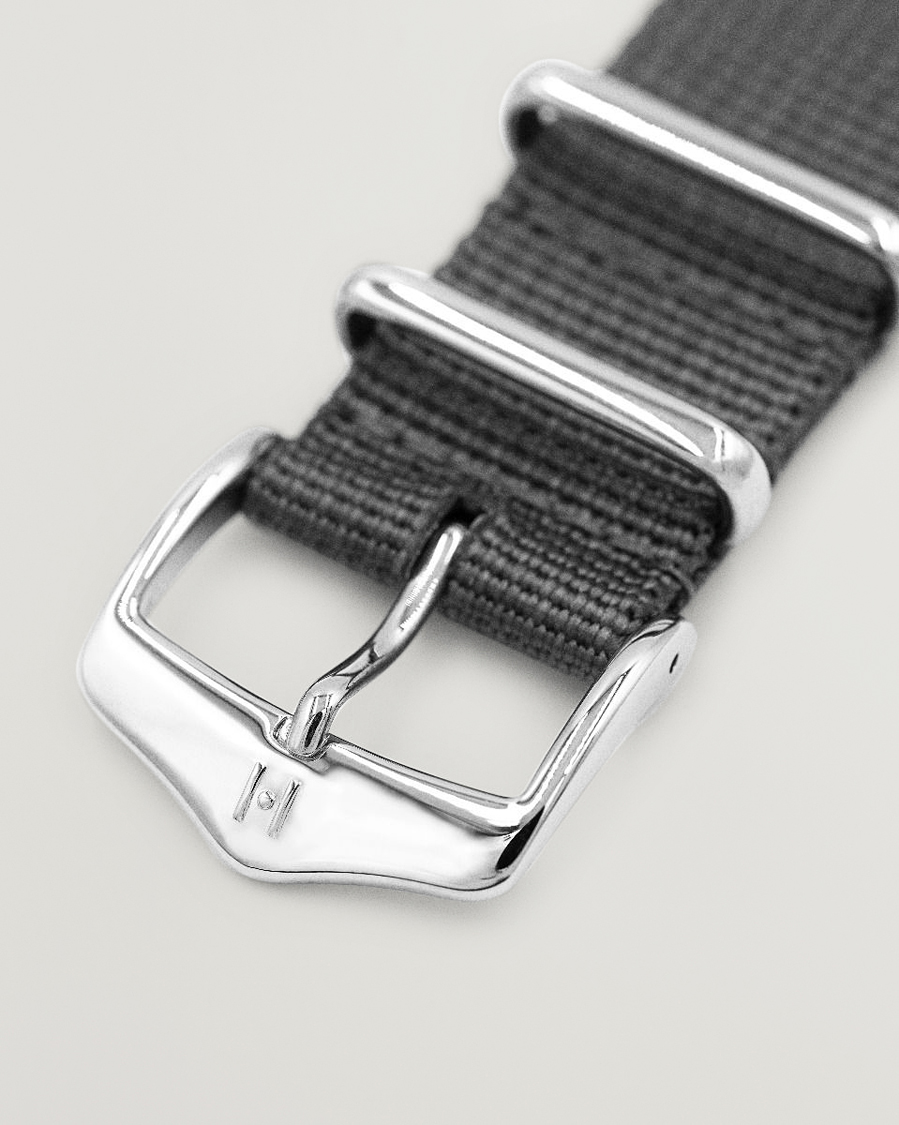 Uomini | Cinturini per orologi | HIRSCH | Rush Recycle Nato Watch Strap Grey
