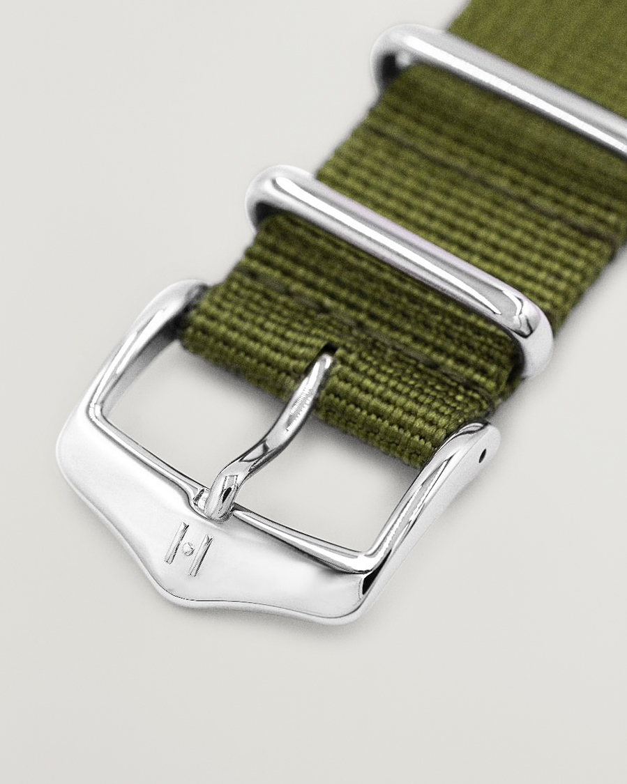 Uomini | Cinturini per orologi | HIRSCH | Rush Recycle Nato Watch Strap Green