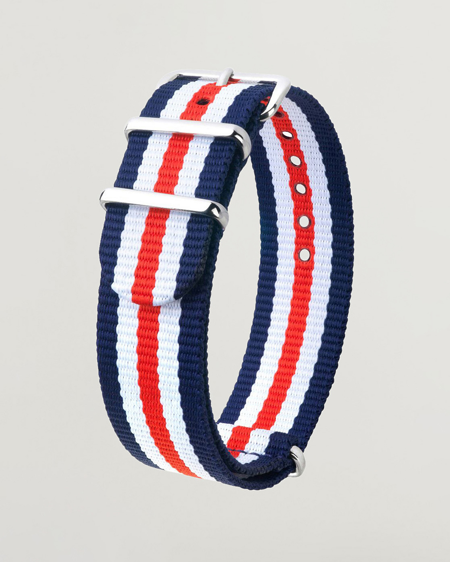 Uomini | Cinturini per orologi | HIRSCH | Rush Striped Nato Watch Strap