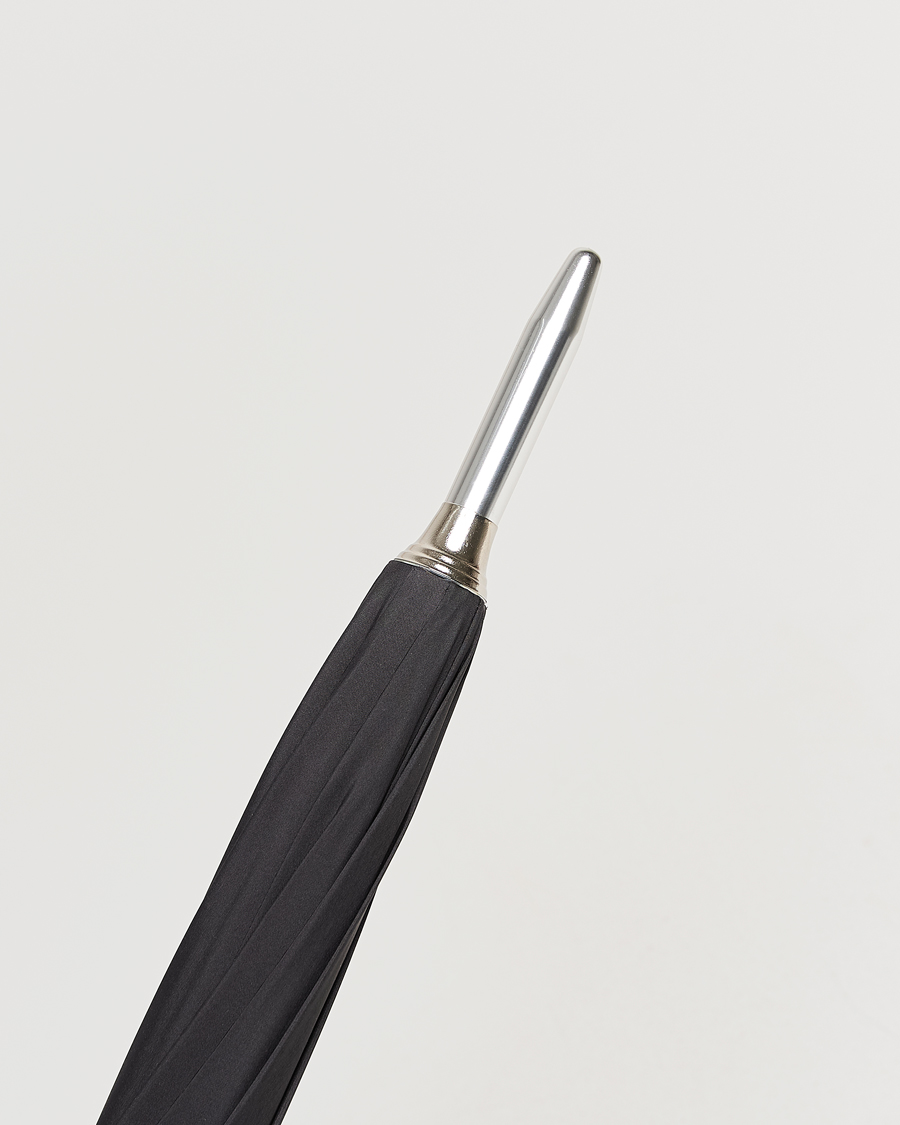 Uomini | Ombrelli | Fox Umbrellas | Chestnut Straight Umbrella Black
