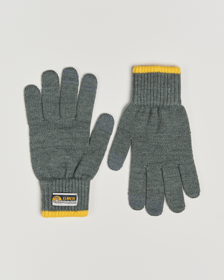 Uomini | Elmer by Swany Knitted Glove Grey | Elmer by Swany | Knitted Glove Grey