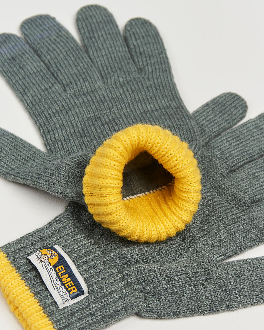 Uomini | Elmer by Swany Knitted Glove Grey | Elmer by Swany | Knitted Glove Grey
