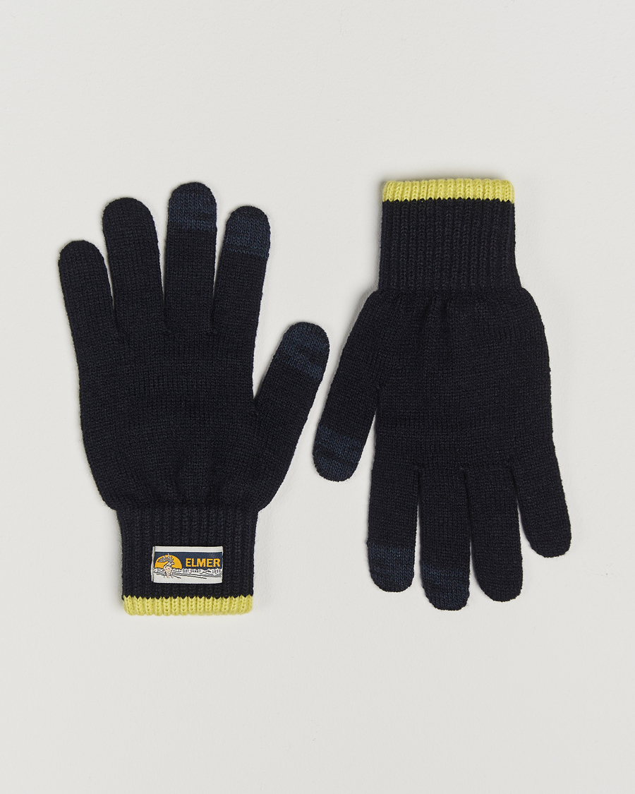 Uomini | Elmer by Swany Knitted Glove Navy | Elmer by Swany | Knitted Glove Navy