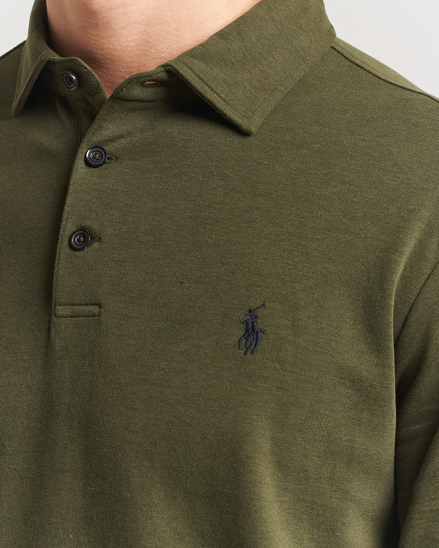 Uomini | Maglieria | Polo Ralph Lauren | Double Knit Long Sleeve Polo Armadillo