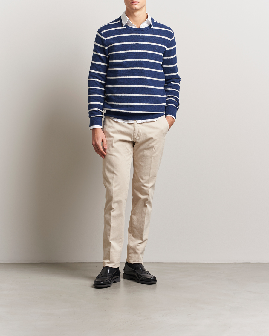 Uomini | Maglieria | Polo Ralph Lauren | Cotton Pullover Sweater Navy Combo