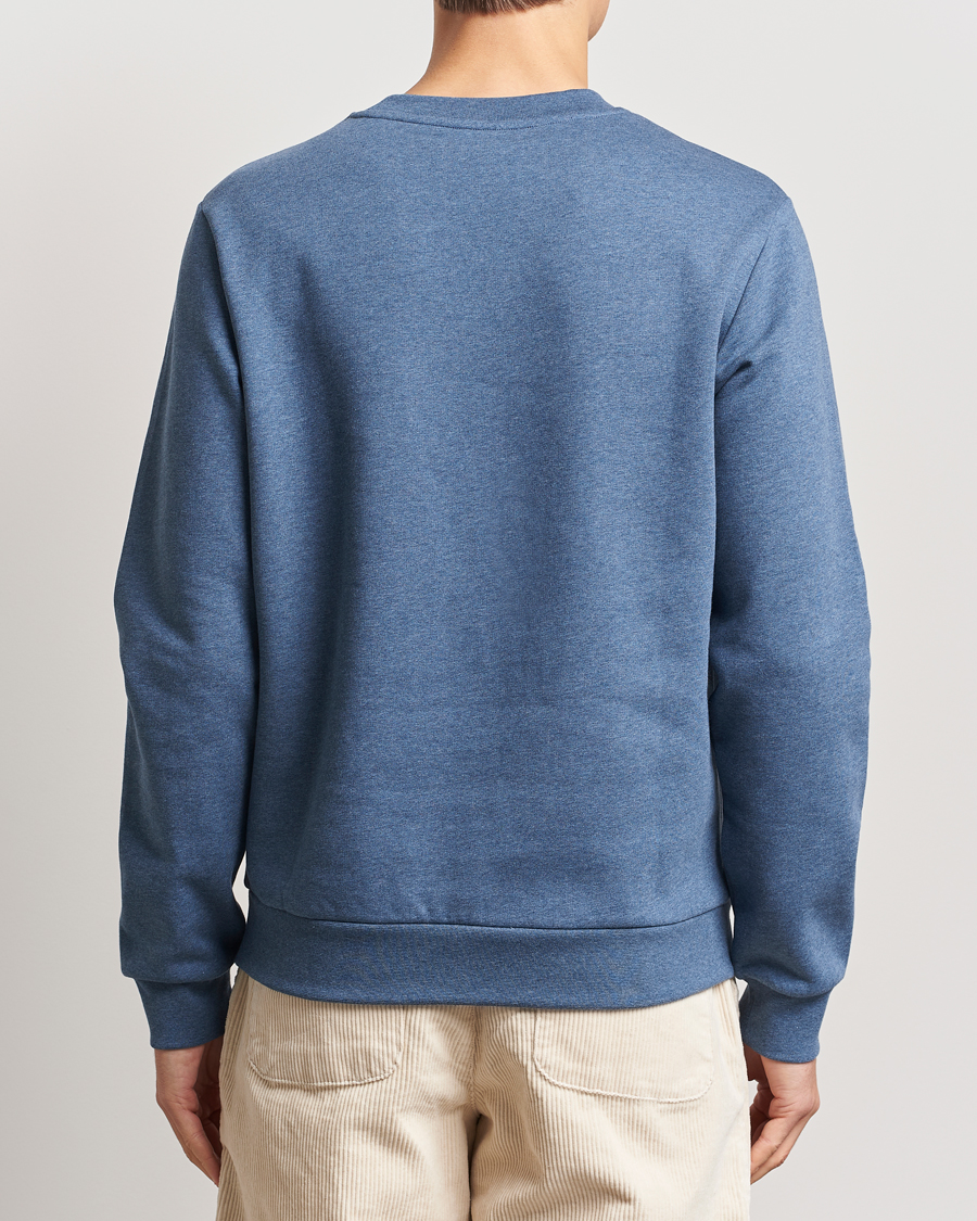 Uomini | Maglieria | A.P.C. | Rue Madame Sweatshirt Blue Melange