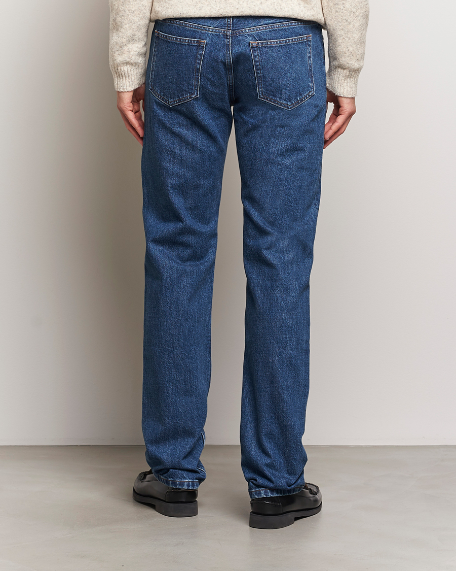 Uomini | Pantaloni | A.P.C. | New Standard Jeans Washed Indigo