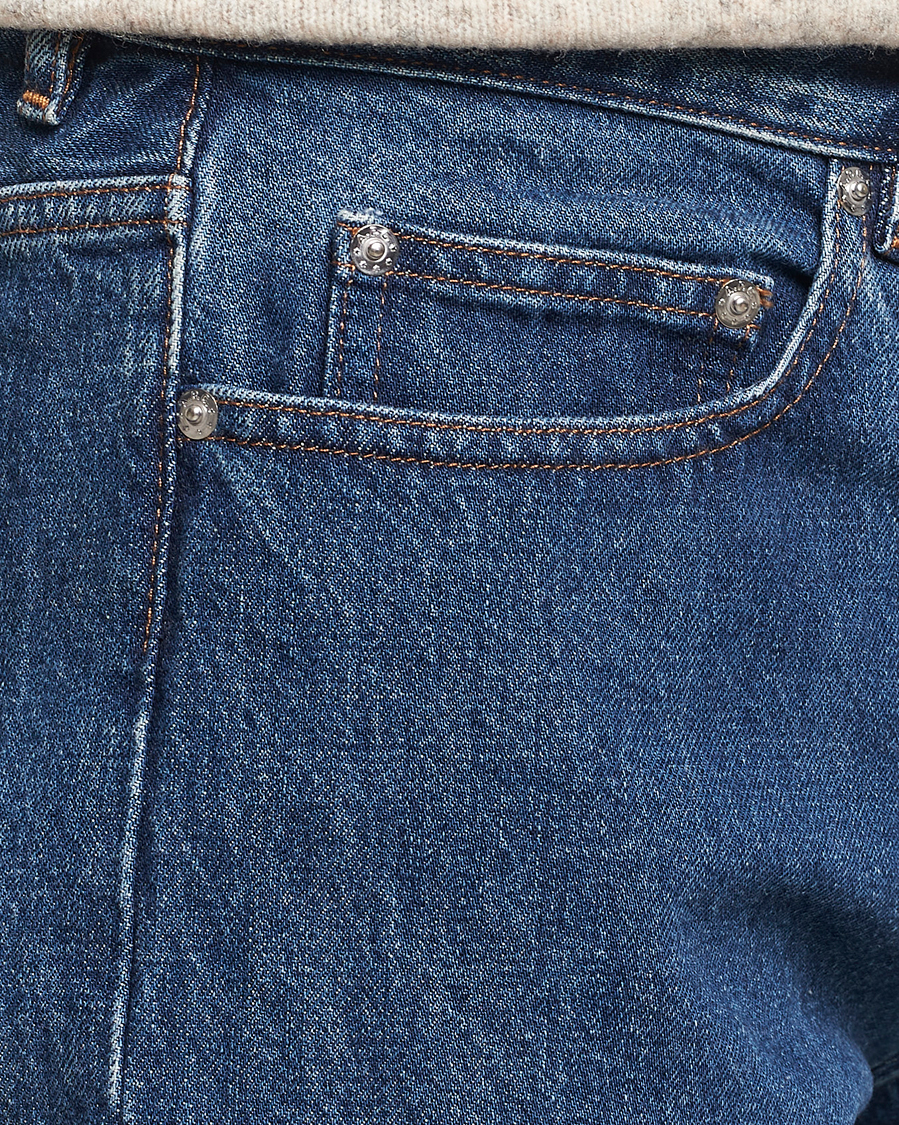 Uomini | Pantaloni | A.P.C. | New Standard Jeans Washed Indigo