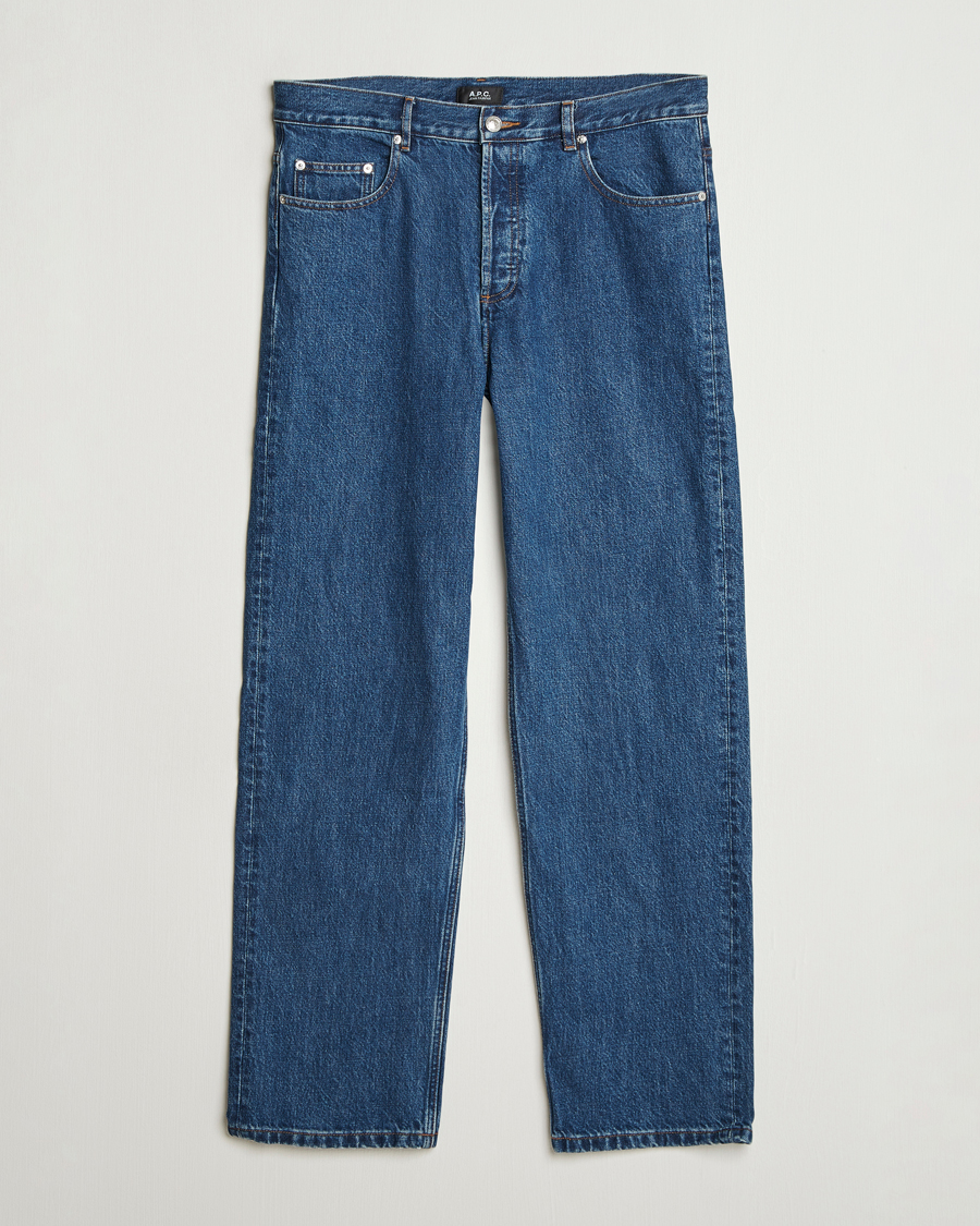 Uomini | Pantaloni | A.P.C. | Fairfax Jeans Washed Indigo