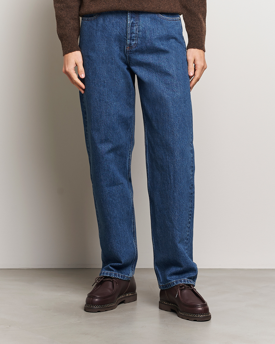 Uomini | Pantaloni | A.P.C. | Fairfax Jeans Washed Indigo