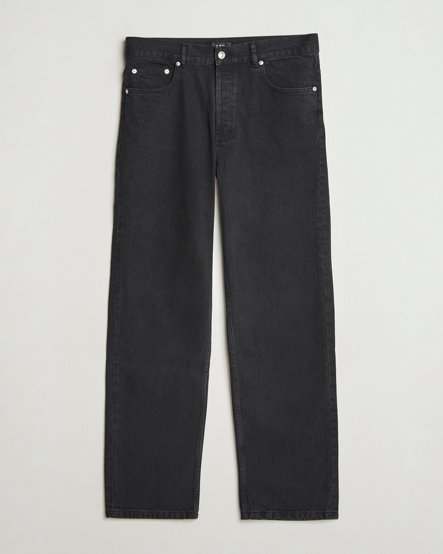 Uomini | Pantaloni | A.P.C. | Fairfax Jeans Washed Black