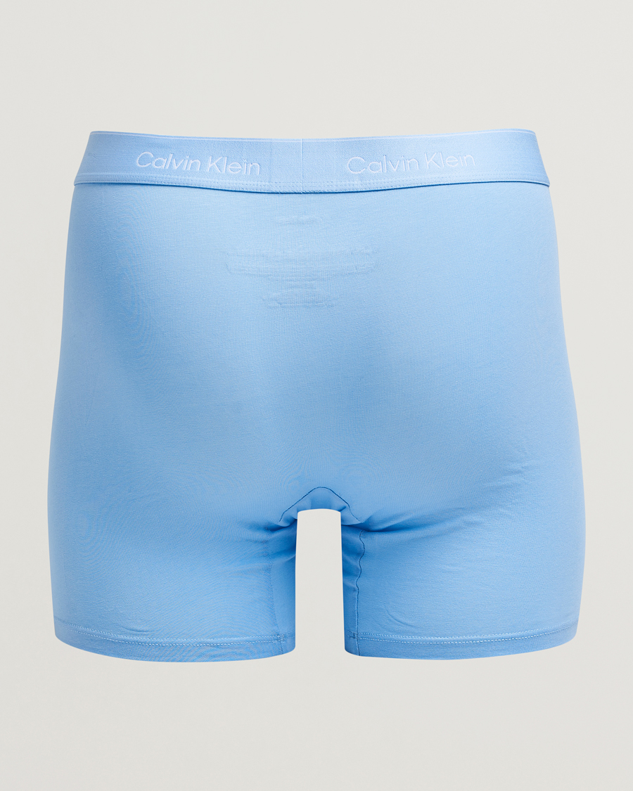 Uomini | Biancheria intima | Calvin Klein | 3-Pack Icon Cotton Stretch Boxer Brief Black/Blue/Light Blue