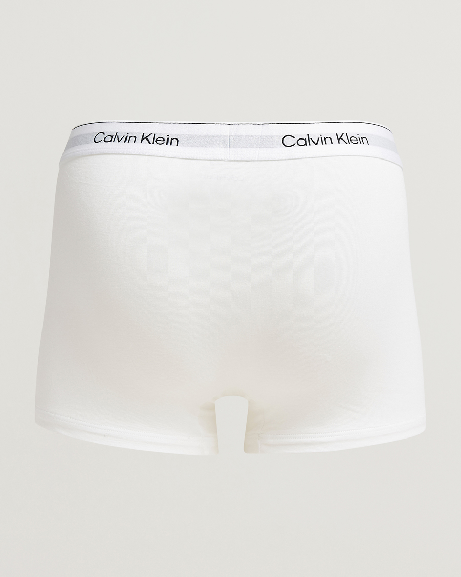 Uomini | Biancheria intima | Calvin Klein | 3-Pack Icon Cotton Stretch Relaxed Trunk White