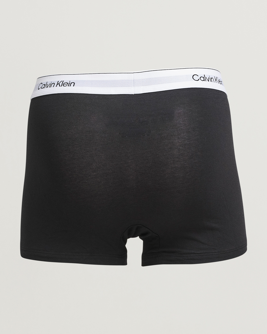 Uomini | Biancheria intima | Calvin Klein | 3-Pack Icon Cotton Stretch Relaxed Trunk Black/White/Grey